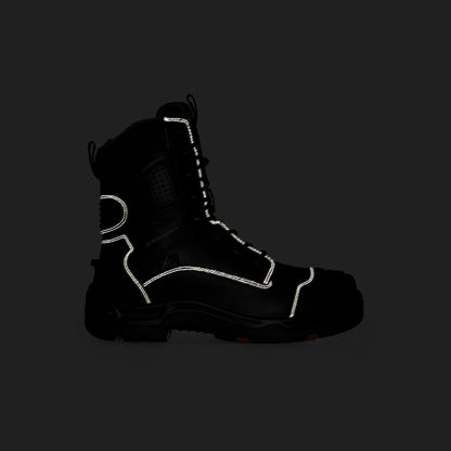 King Gee K27996 ONYX 8Z Metguard Puncture-Resistant Work Boot - Black