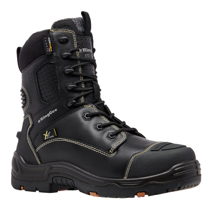 King Gee K27996 ONYX 8Z Metguard Puncture-Resistant Work Boot - Black