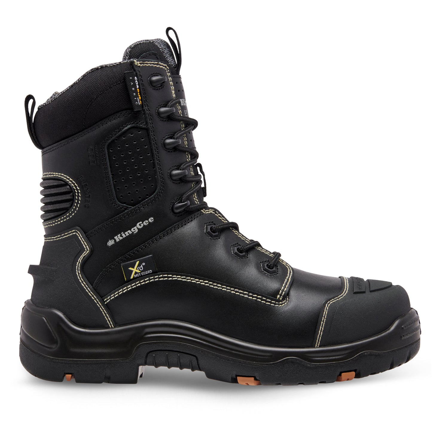 King Gee K27996 ONYX 8Z Metguard Puncture-Resistant Work Boot - Black