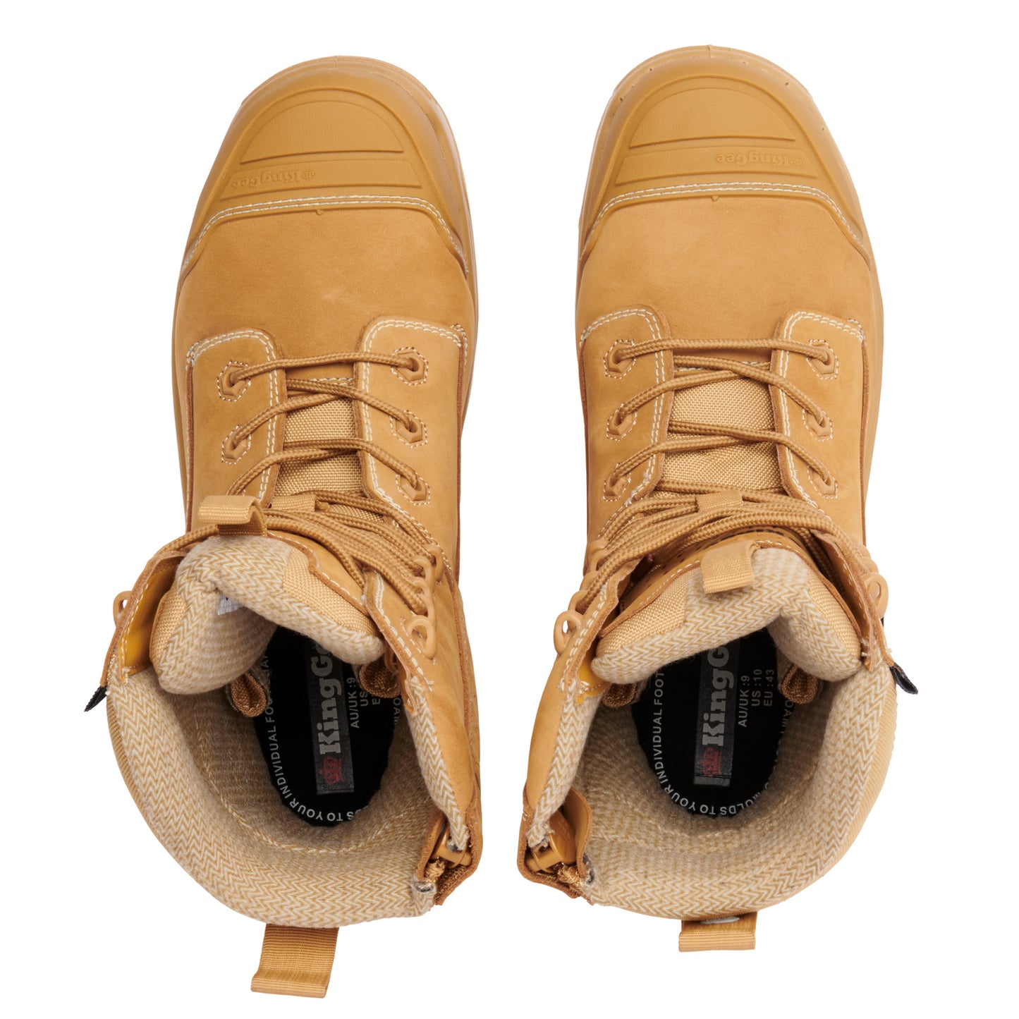 King Gee K27997 ONYX 8Z Metguard Puncture-Resistant Work Boot - Wheat