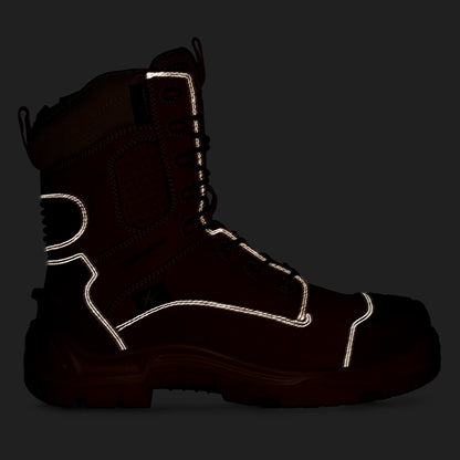 King Gee K27997 ONYX 8Z Metguard Puncture-Resistant Work Boot - Wheat