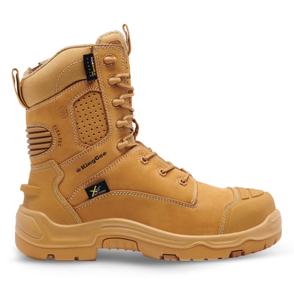 King Gee K27997 ONYX 8Z Metguard Puncture-Resistant Work Boot - Wheat