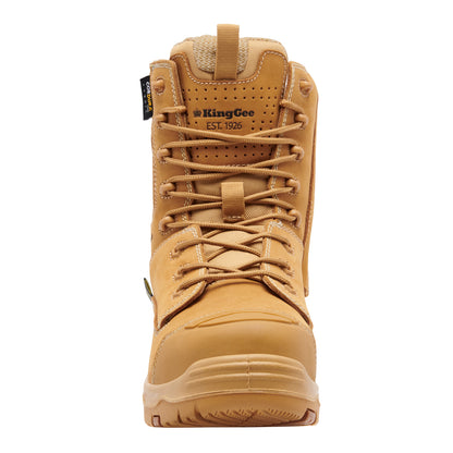 King Gee K27997 ONYX 8Z Metguard Puncture-Resistant Work Boot - Wheat