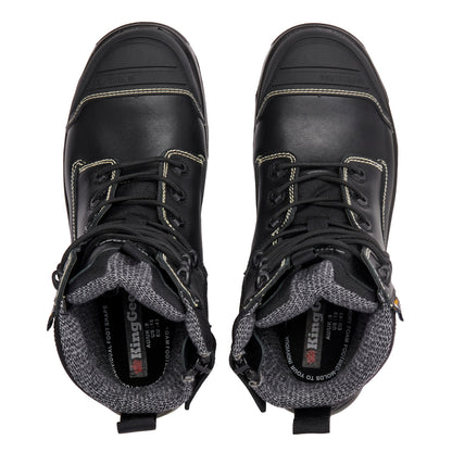King Gee K27998 ONYX 6Z Puncture-Resistant Work Boot - Black