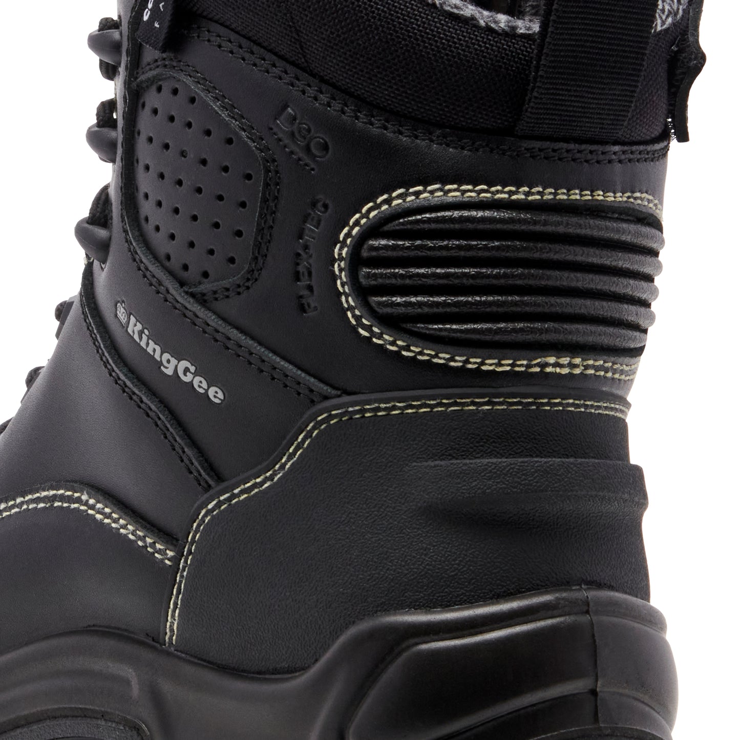 King Gee K27998 ONYX 6Z Puncture-Resistant Work Boot - Black