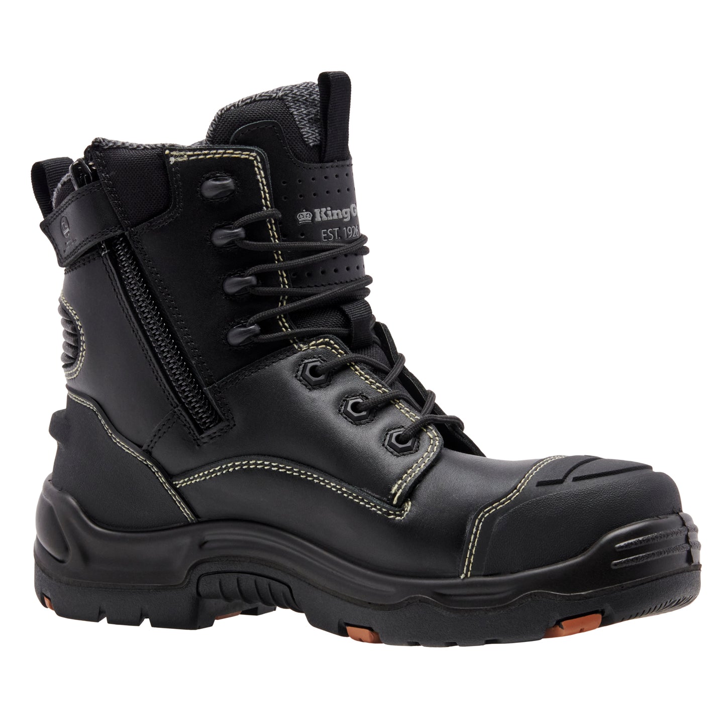 King Gee K27998 ONYX 6Z Puncture-Resistant Work Boot - Black