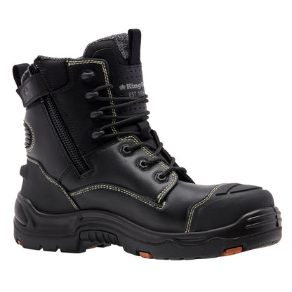 King Gee K27998 ONYX 6Z Puncture-Resistant Work Boot - Black