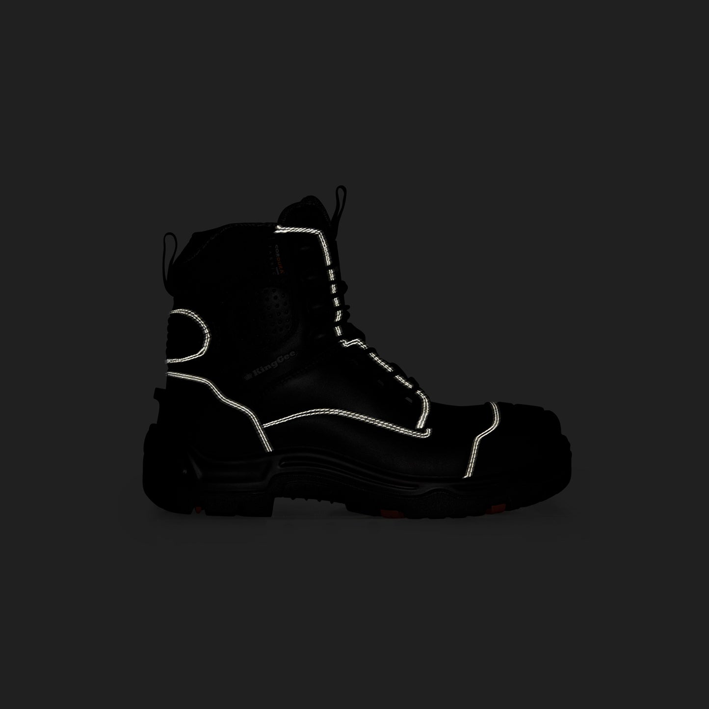 King Gee K27998 ONYX 6Z Puncture-Resistant Work Boot - Black