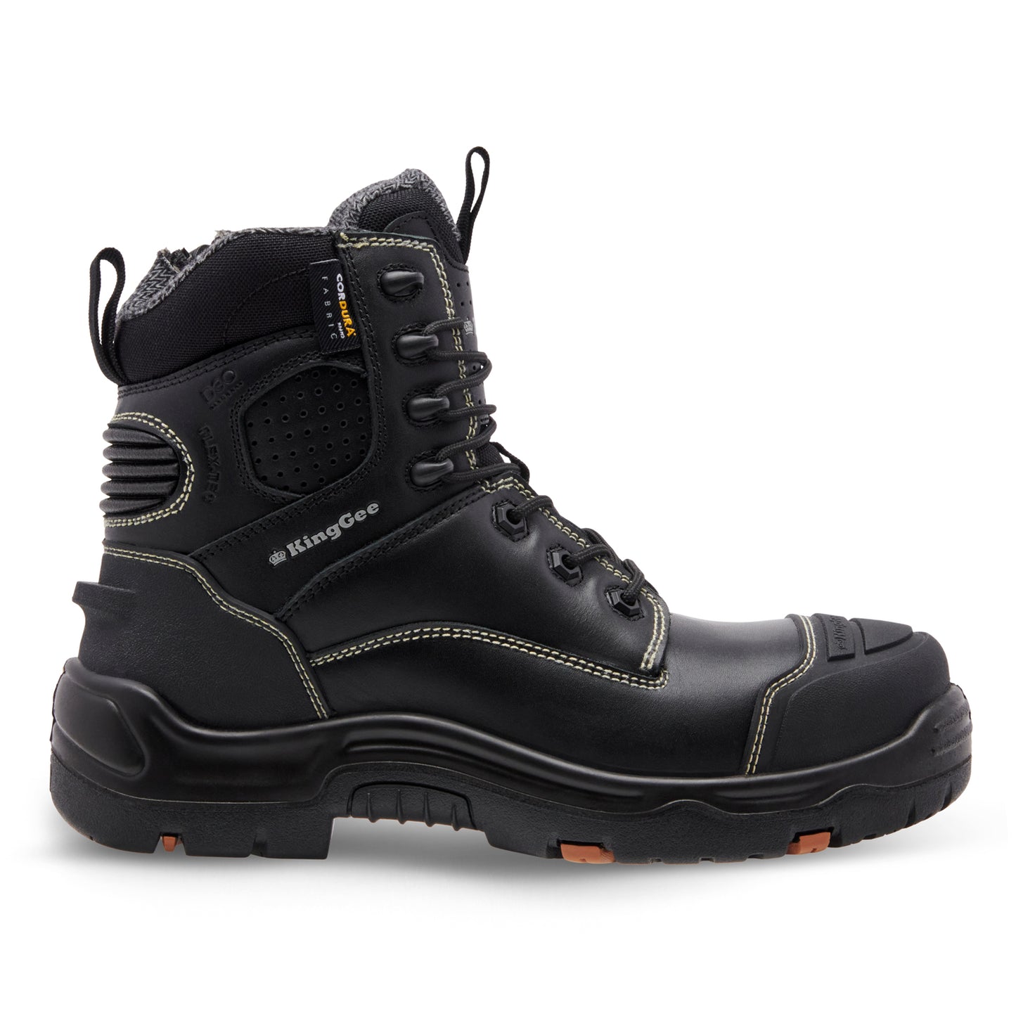 King Gee K27998 ONYX 6Z Puncture-Resistant Work Boot - Black
