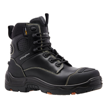 King Gee K27998 ONYX 6Z Puncture-Resistant Work Boot - Black