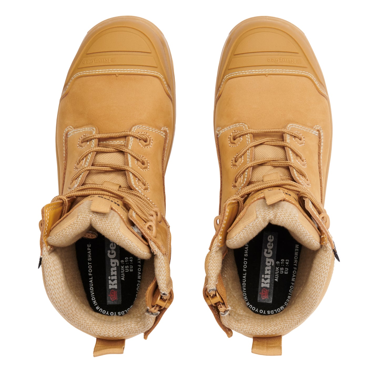 King Gee K27999 ONYX 6Z Puncture-Resistant Work Boot - Wheat