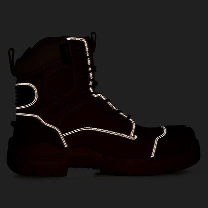 King Gee K28005 Women's ONYX 6CZ Composite Toe Work Boot - Wheat