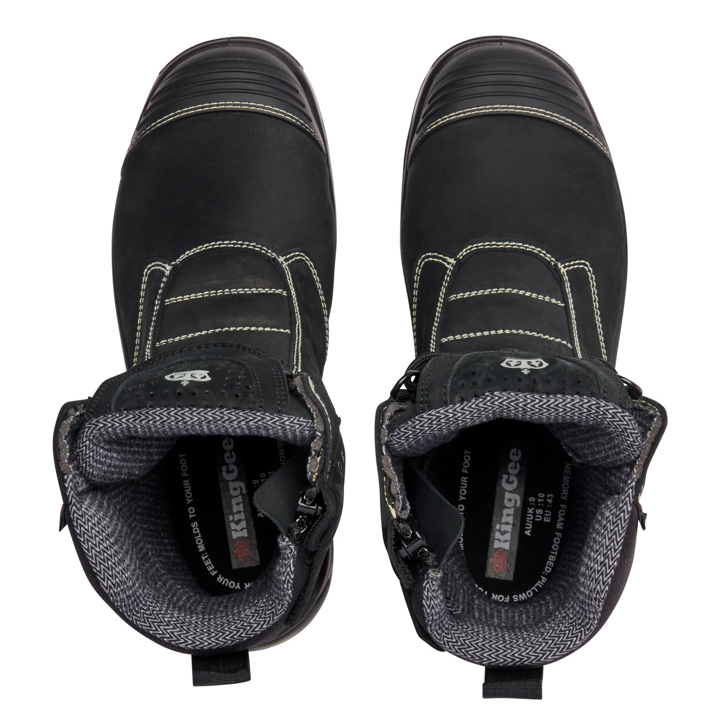 King Gee K28006 BENNU PRO 9 Work Boot - Black