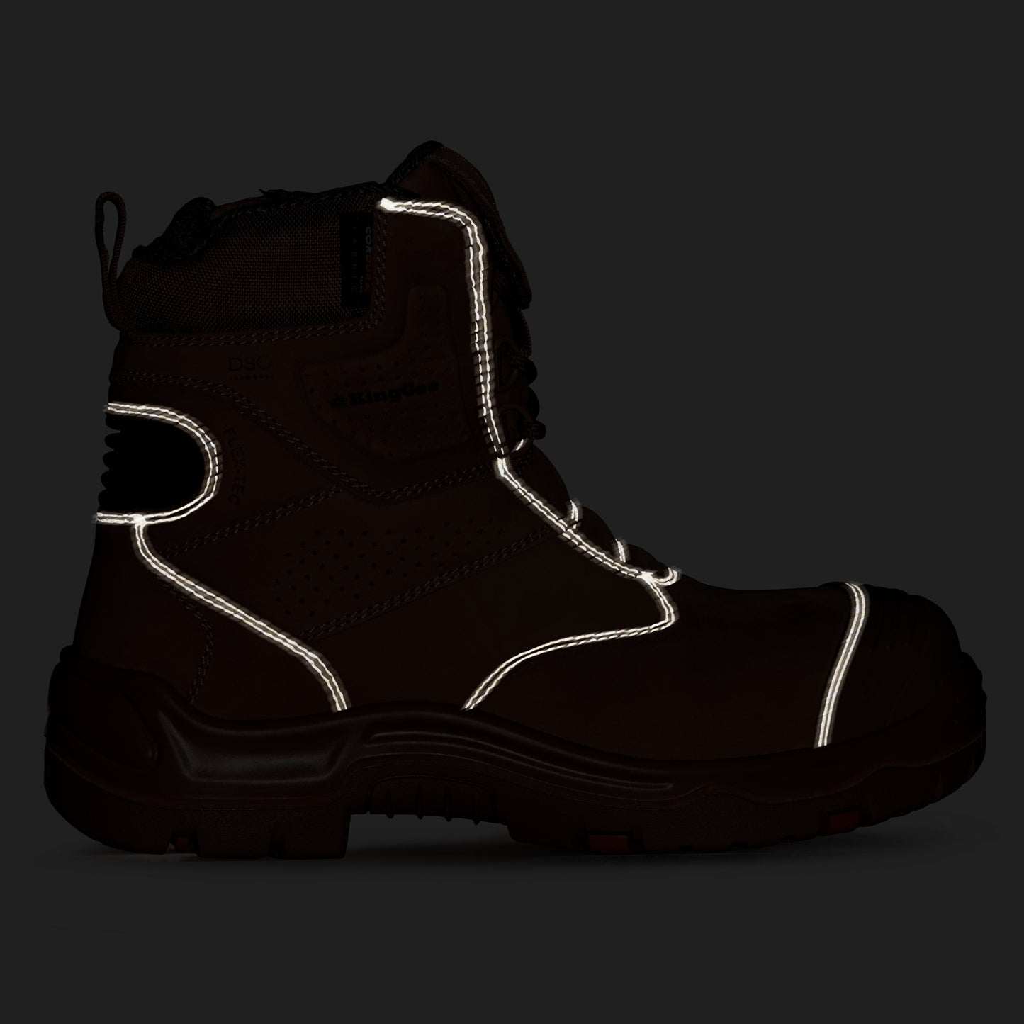 King Gee K28010 BENNU PRO 6 Work Boot - Stone
