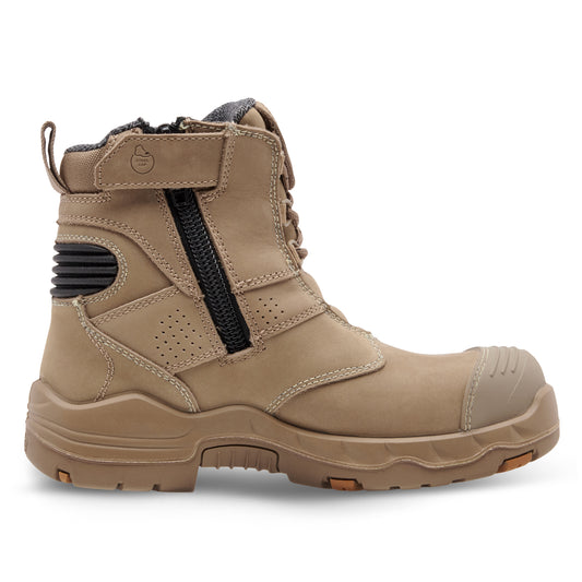 King Gee K28013 Women's BENNU PRO 6 Work Boot - Stone