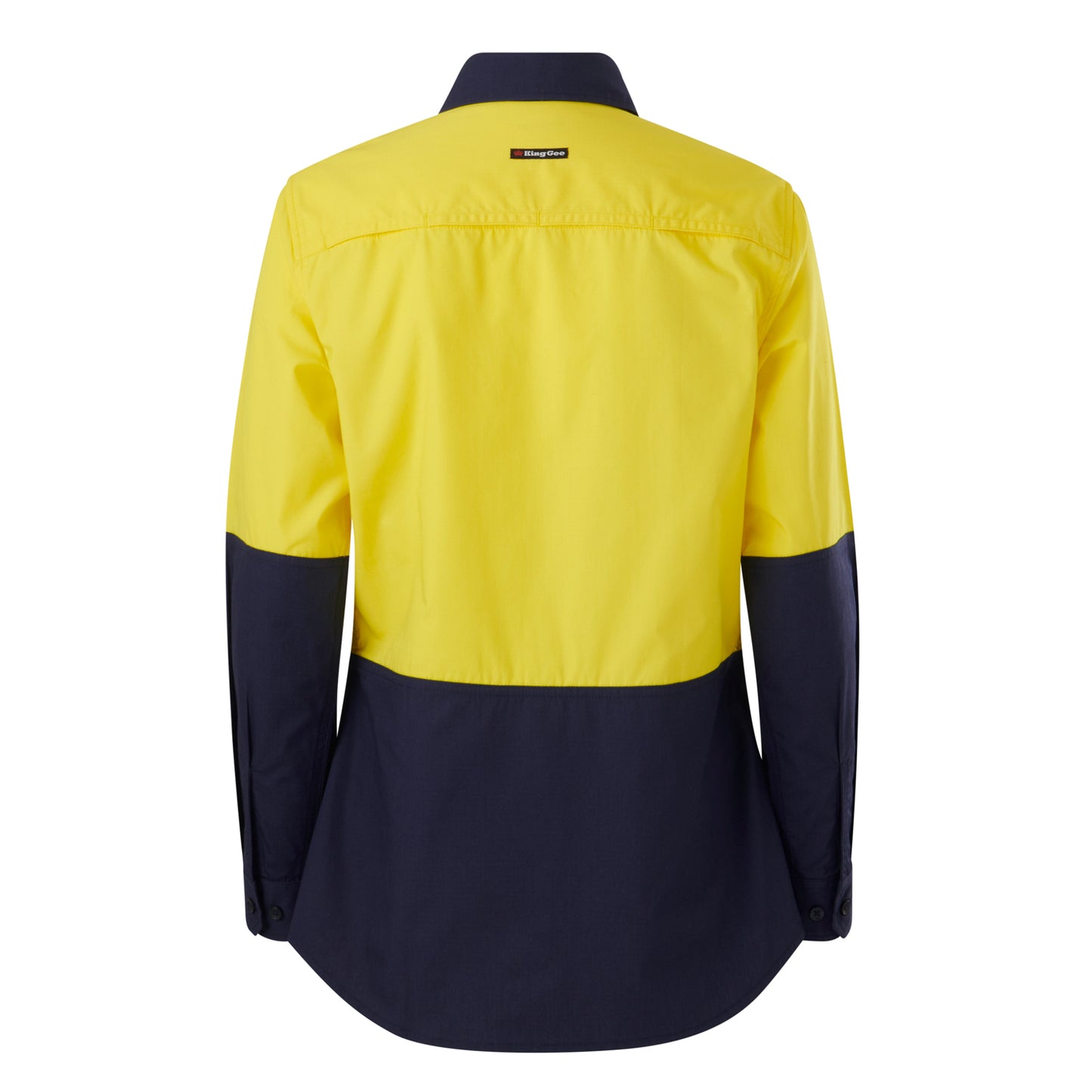 King Gee K44226 Women's Workcool Vented Spliced Shirt Long Sleeve