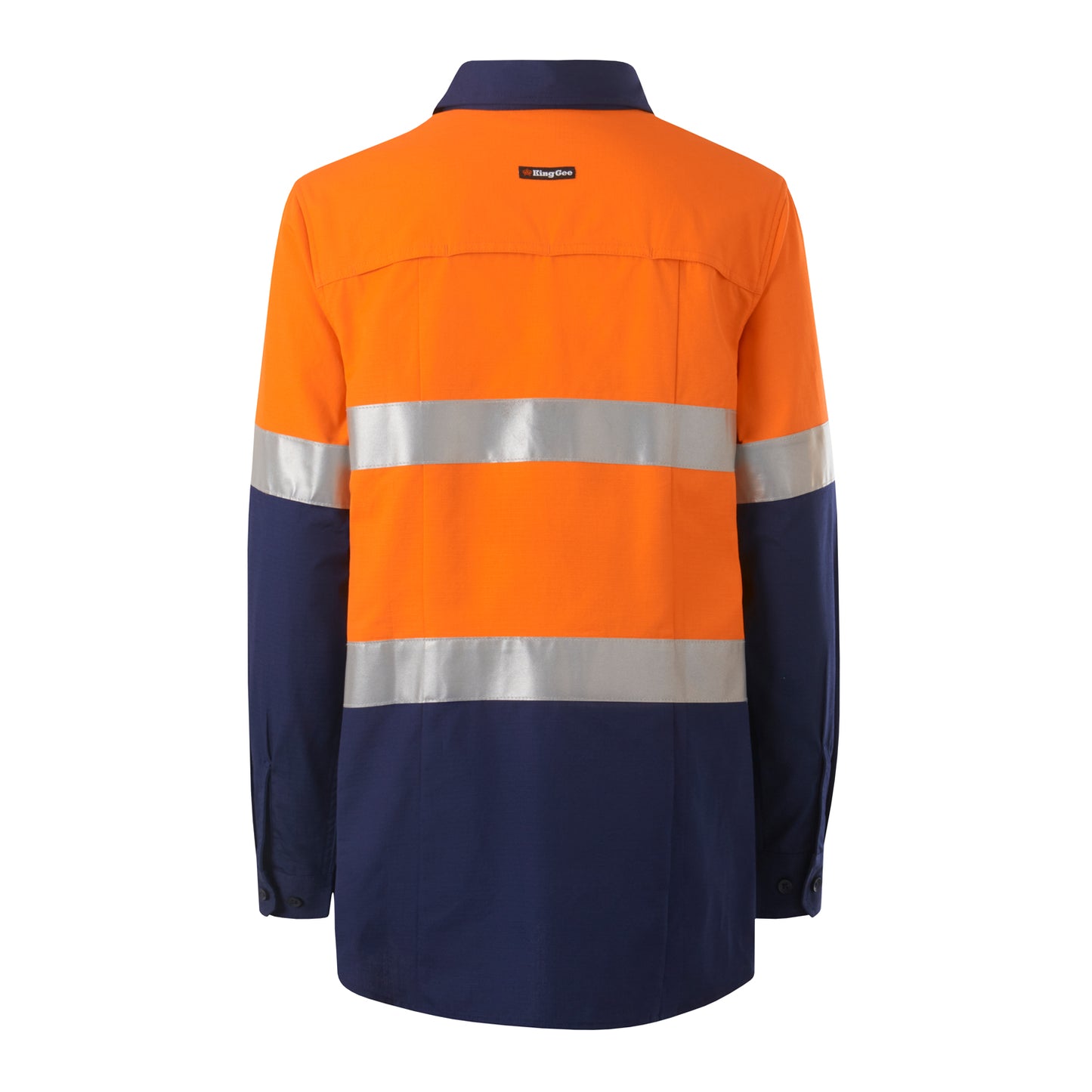 King Gee K44234 Womens Workcool Maternity Reflective Shirt