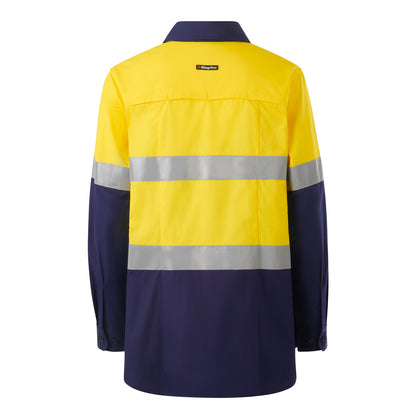 King Gee K44234 Womens Workcool Maternity Reflective Shirt