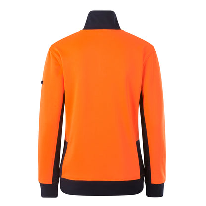 King Gee K45008 Women's Spliced 1/4 Zip Fleece