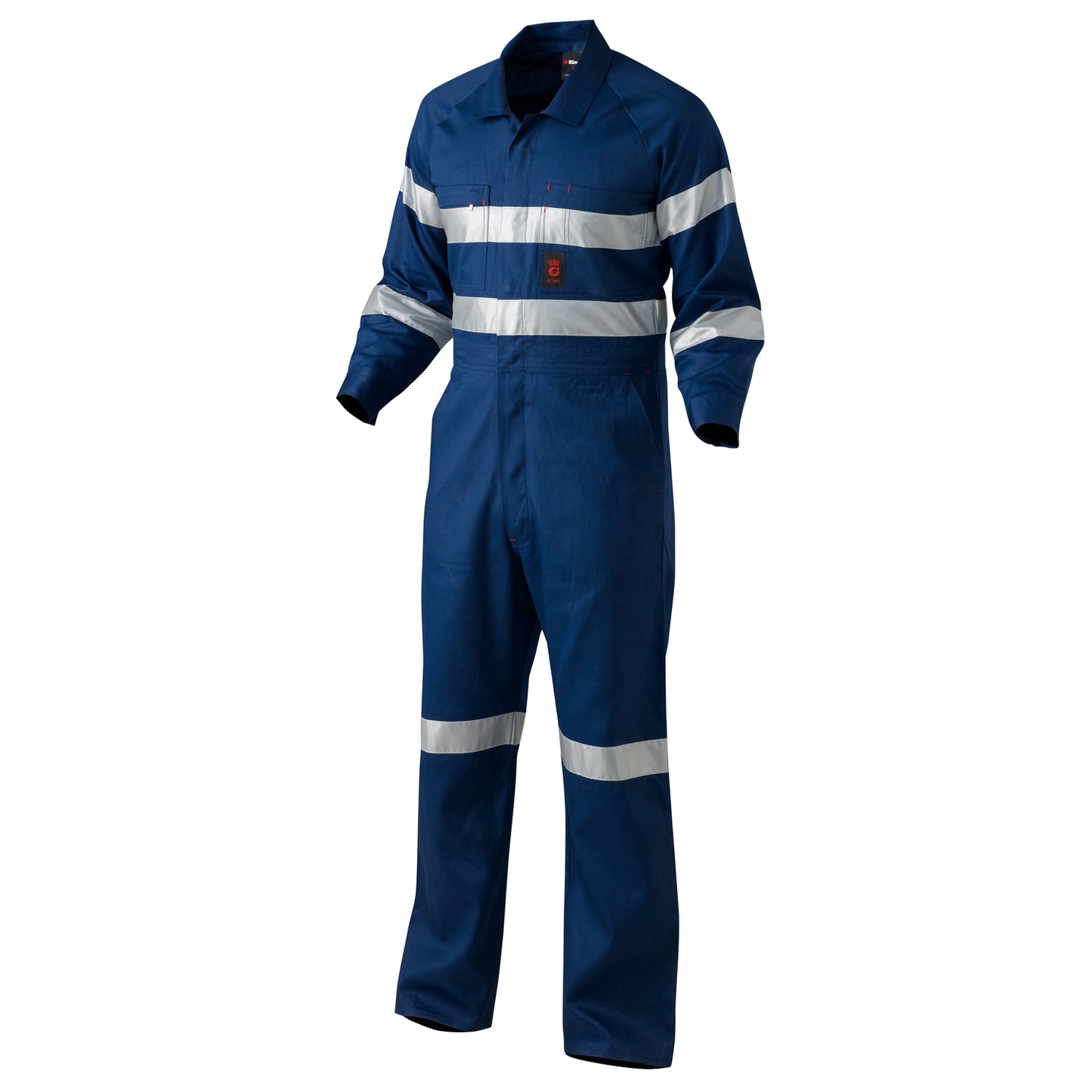 King Gee K51305 Originals Hi-Vis Lightweight Reflective Drill Work Coveralls
