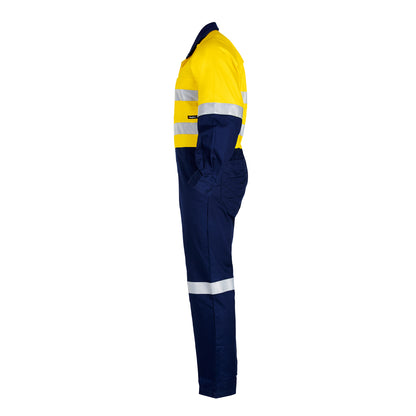 King Gee K51540 Workcool 2 Hi-Vis Reflective Two Tone Work Coveralls