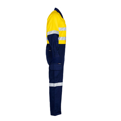 King Gee K51540 Workcool 2 Hi-Vis Reflective Two Tone Work Coveralls