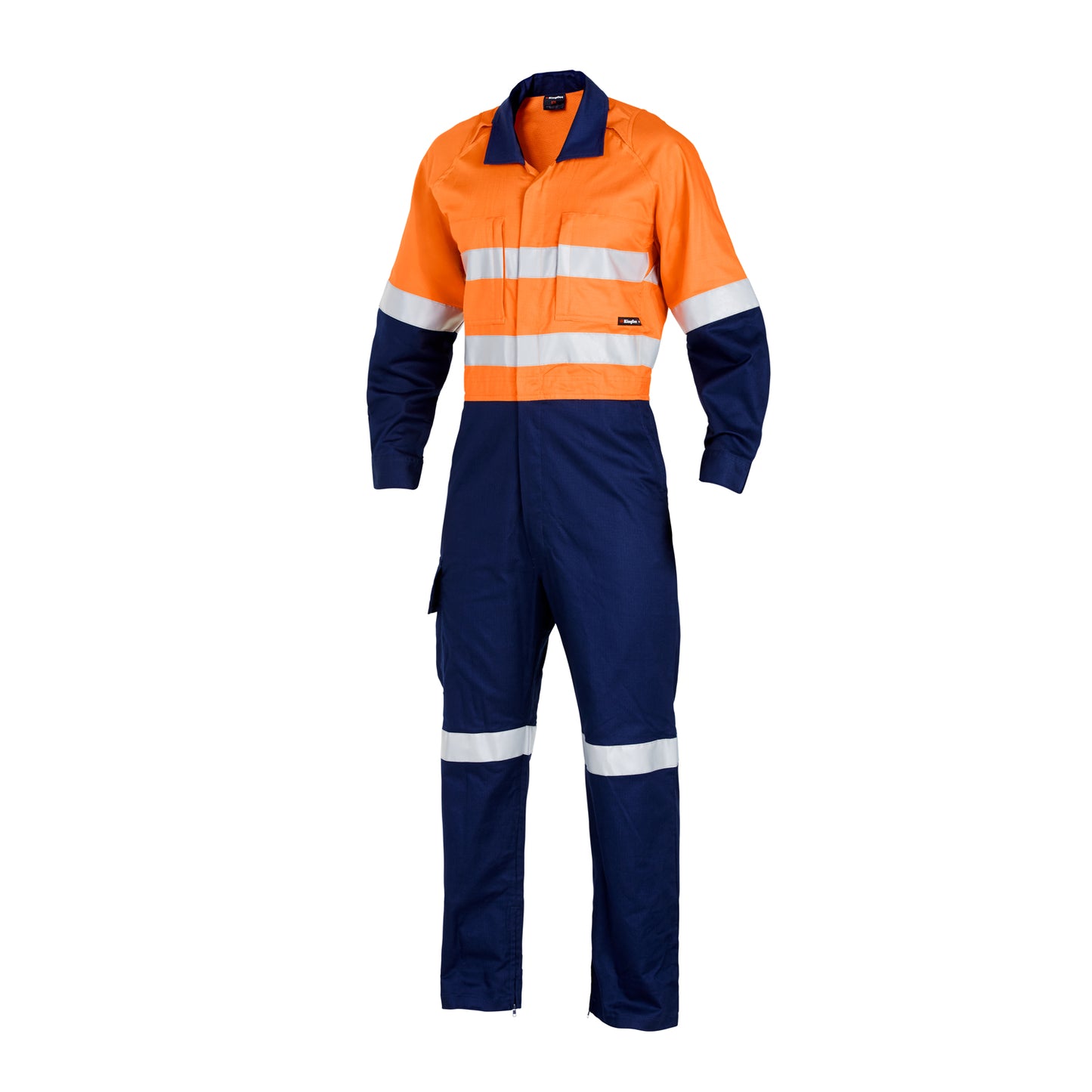 King Gee K51540 Workcool 2 Hi-Vis Reflective Two Tone Work Coveralls