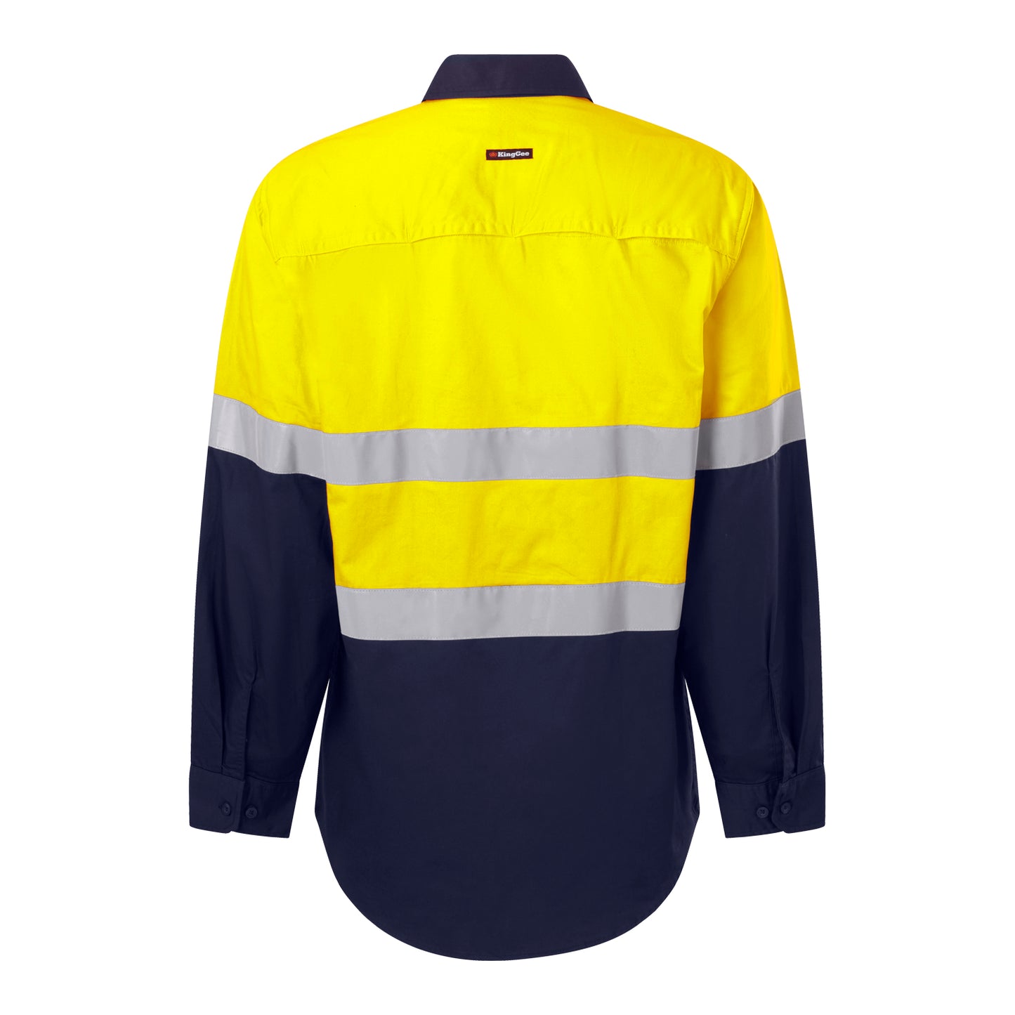King Gee K54007 Originals Closed Front  Vented Drill Shirt Tape