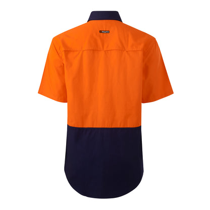 King Gee K54008 Workcool Vented Spliced Short Sleeve Shirt