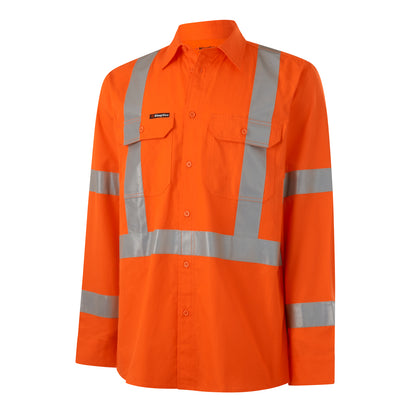 King Gee K54016 Workcool Vented NSW Rail Shirt