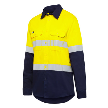 King Gee K54025 Originals Vented Drill Shirt Taped