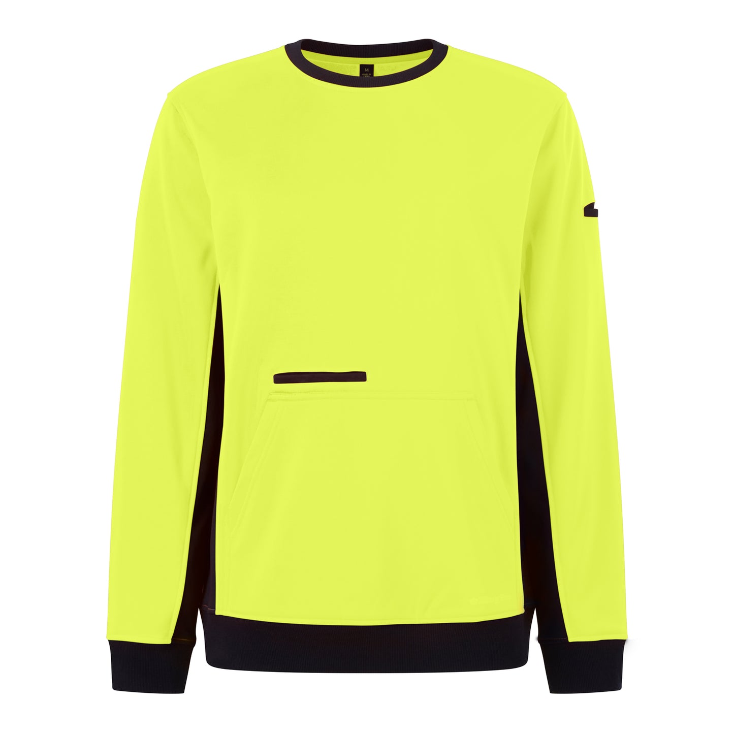 King Gee K55062 Hi Vis Spliced Crew Neck Fleece