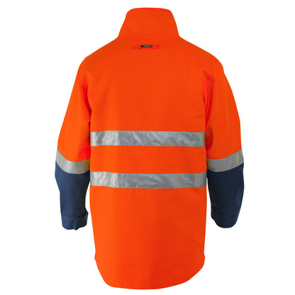 King Gee K55400 Originals 3 in 1 Hi-Vis Cotton Drill Reflective Work Jacket