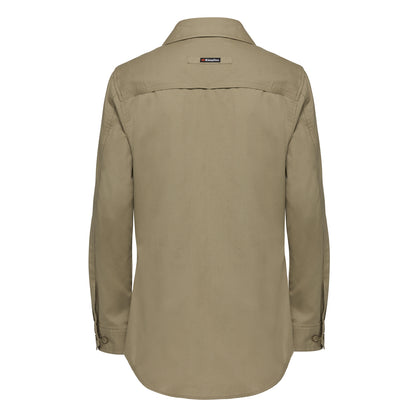 King Gee K69880 Women's Workcool 2 Long Sleeve Ripstop Work Shirt