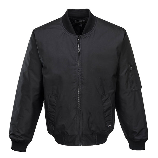 Portwest Huski Combat Jacket in Black