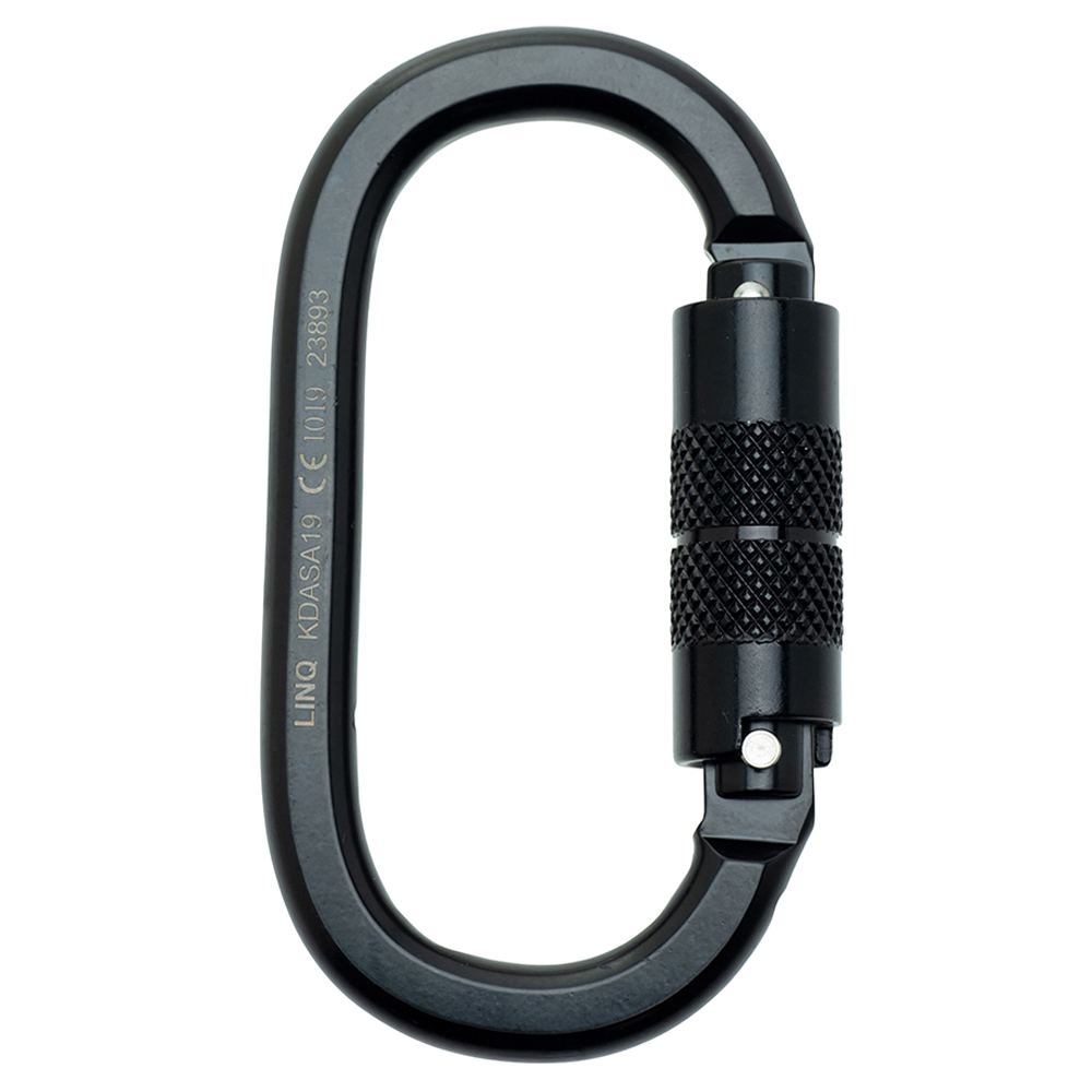 LINQ Height Safety Karabiner - Double Action Steel Alloy 19mm