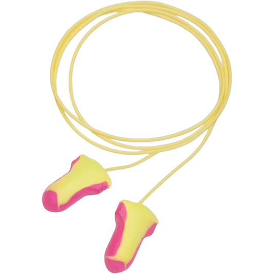 Howard Leight Laser Lite Disposable Polycord Earplugs Box of 100