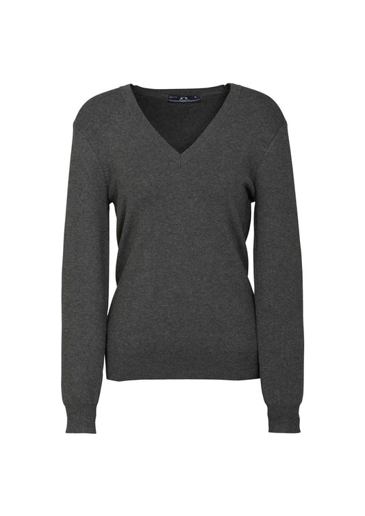 BizCollection LP3506 Womens V-Neck Knit Pullover