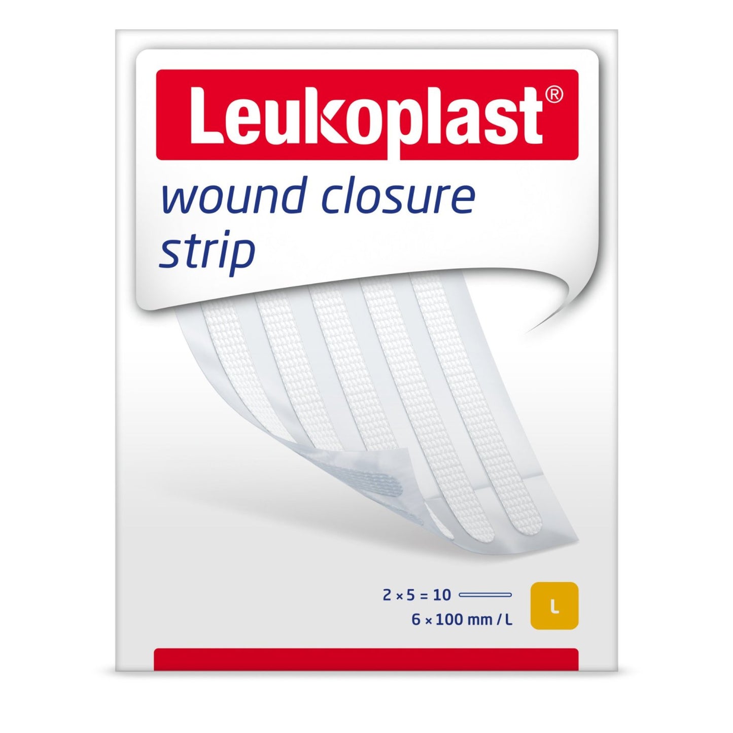 BSN MEDICAL B72629-03 Leukoplast Wound Closure Strips 6mm x 100mm Box of 50