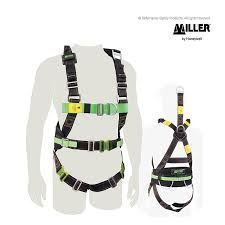 Miller Underground Miner's Harness in SS with Alum QC buckles on Waist & Legs - Medium