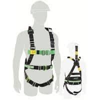 Miller SSSurface Miner's Harness with Alum QC buckles on legs - Large