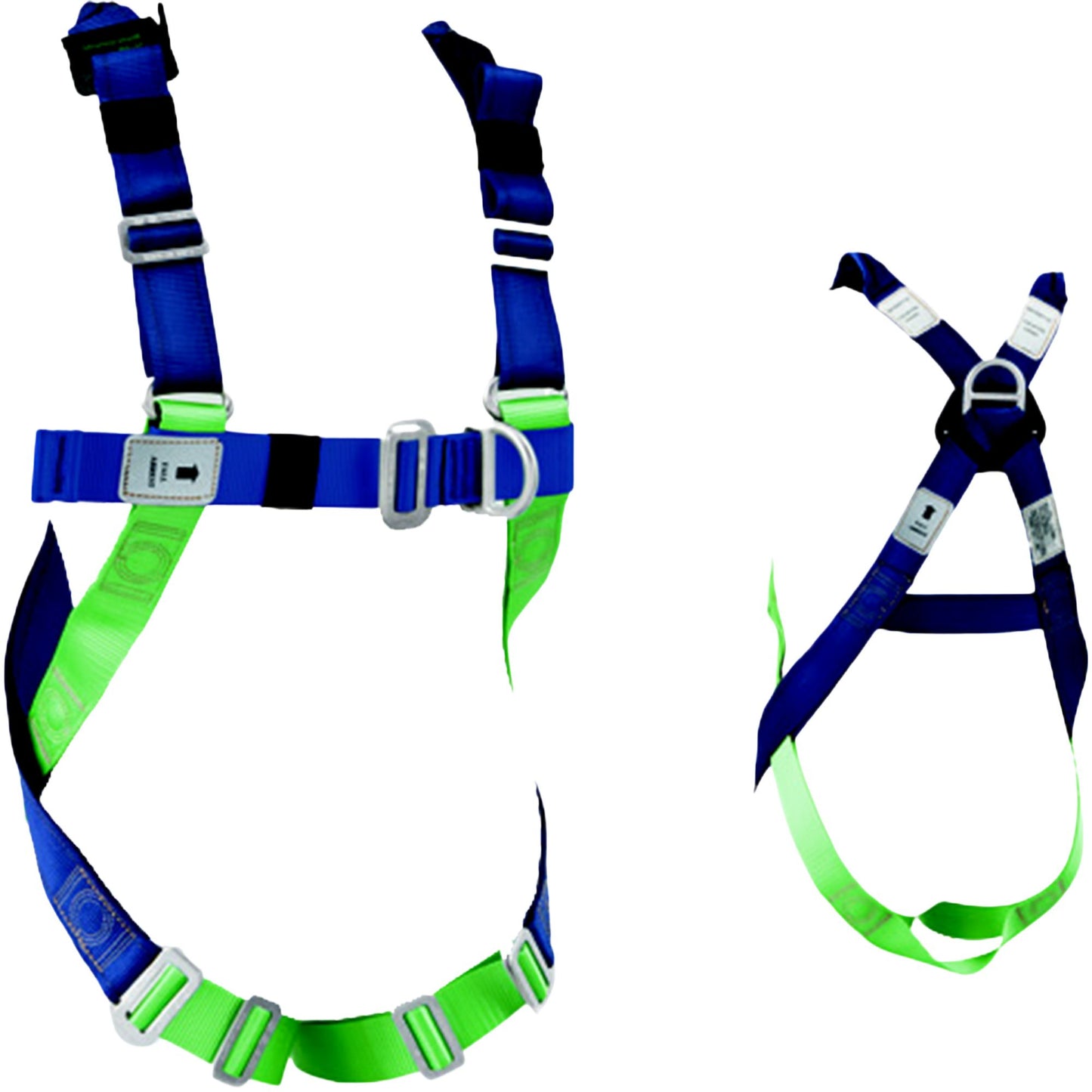 Miller Maintenance Harnessw/front & rear fall arrest, CS, Large