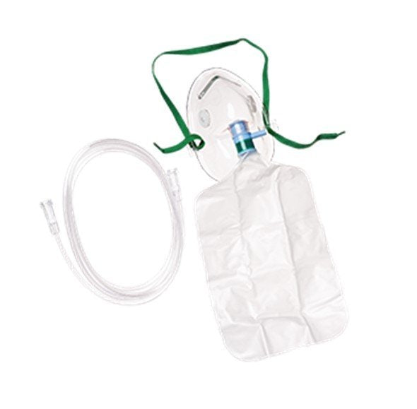 M|DEVICES MI4571 Non-Rebreather Oxygen Mask Adult with Tubing