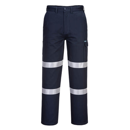 Portwest Cargo Pants with Double Tape in Navy