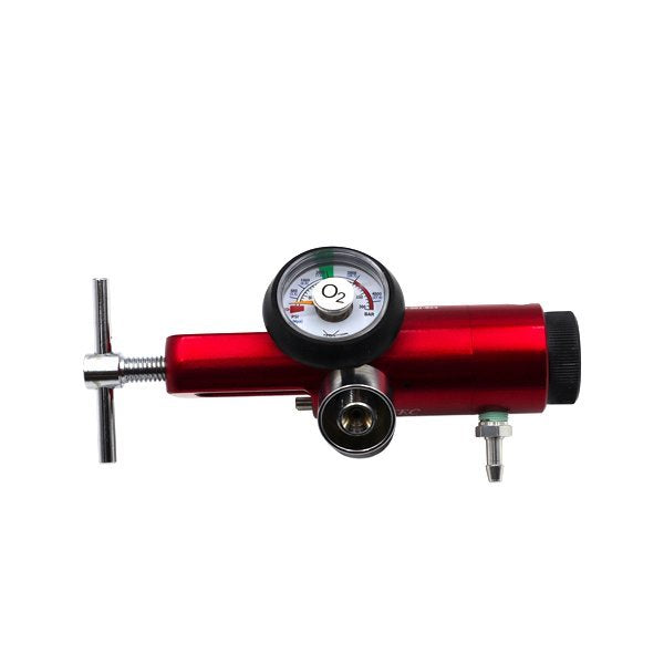 Max Global Products MM-FT003 Medical Oxygen Regulator-Flowmeter 2 Outlets 0.25-25 LPM