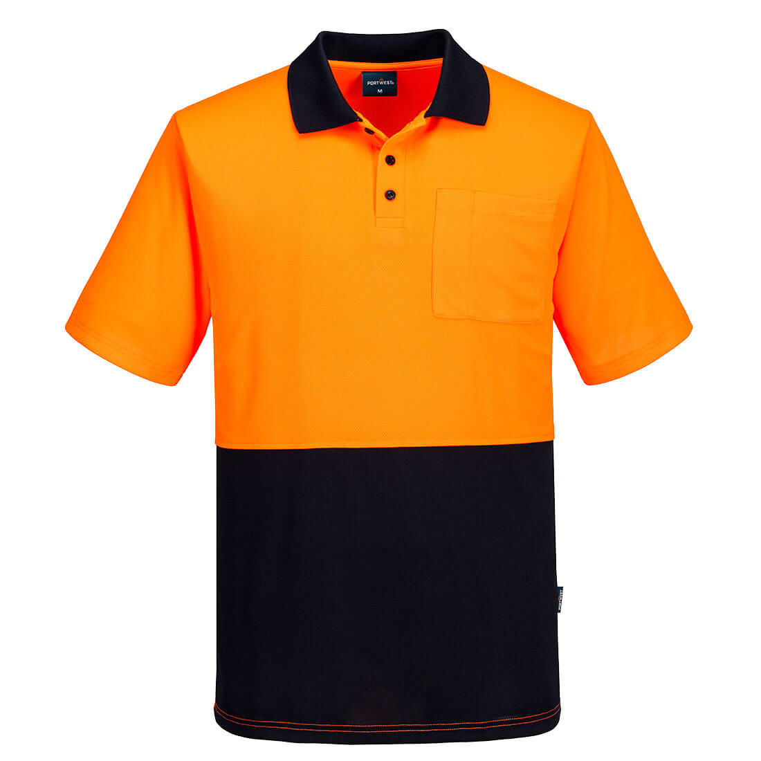 Portwest MP610 Hi Vis Class D Contrast Polo Shirt S/S
