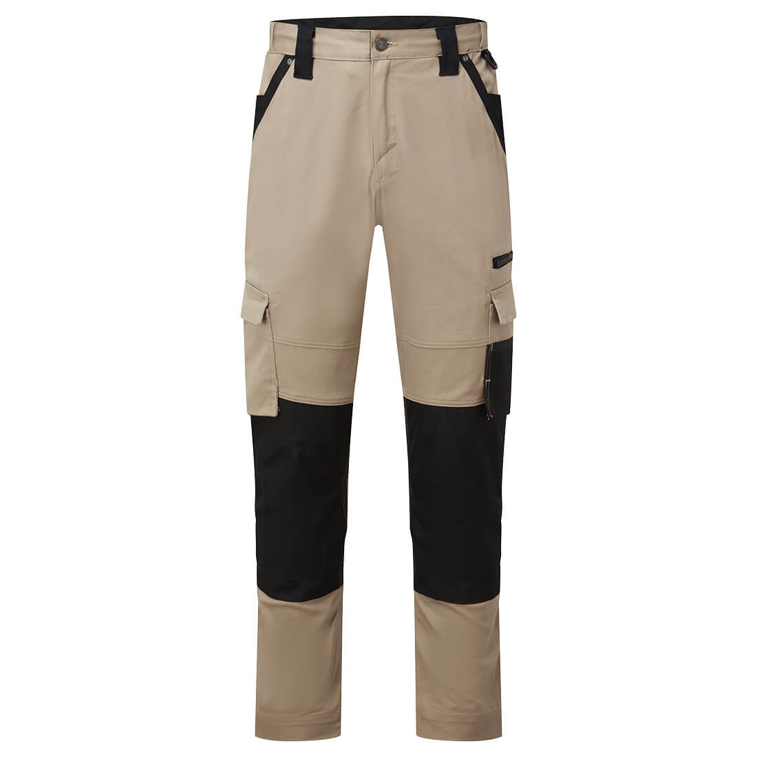 Portwest KX3 Stretch Slim Fit Trade Pants in Sand