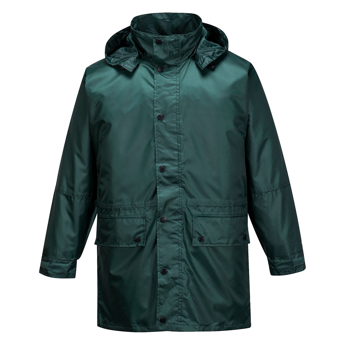 Portwest Carey Rain Jacket in Bottle Green