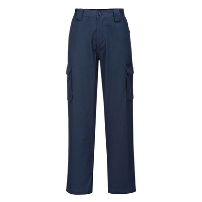 Portwest Bizflame FR Cargo Pants in Navy