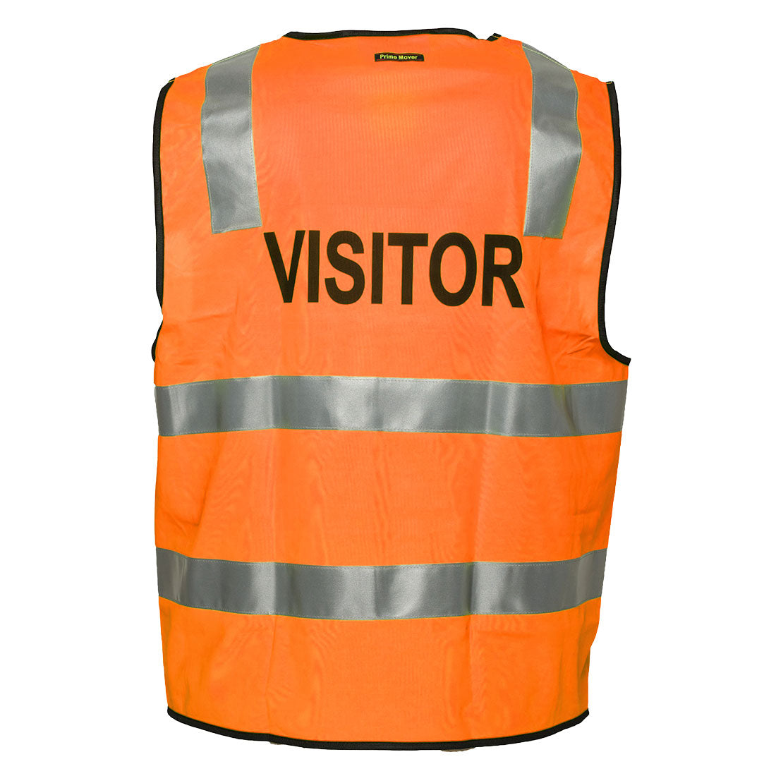 Portwest Hi-Vis Zipped Visitor Vest in Orange